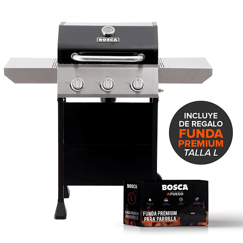 Pack Parrilla a gas Neo Grill 3Q + Funda